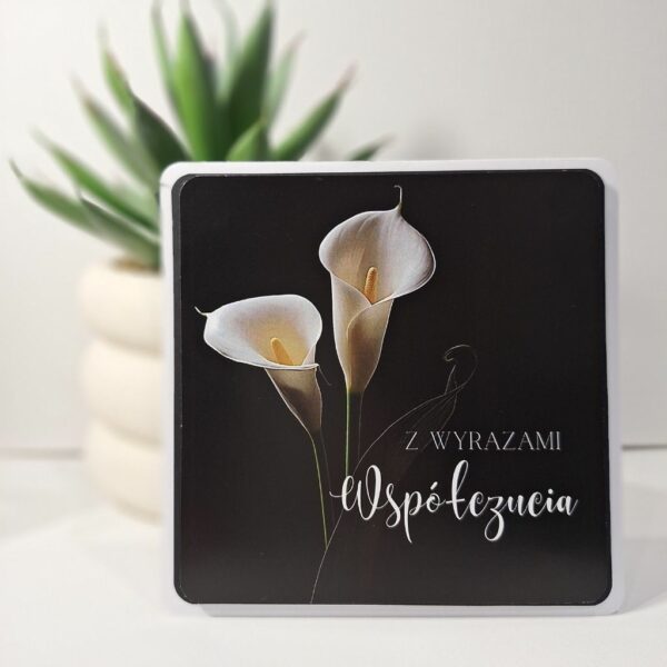 Kartka Okolicznościowa - Z Wyrazami Współczucia - Kalia