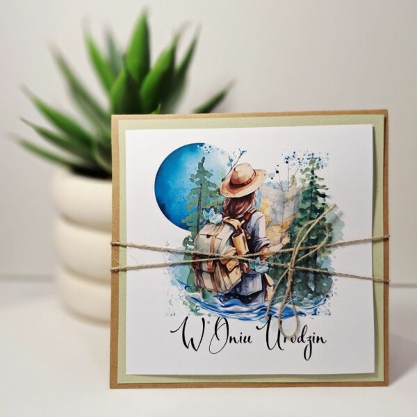 Kartka Okolicznościowa - W Dniu Urodzin - Podróż