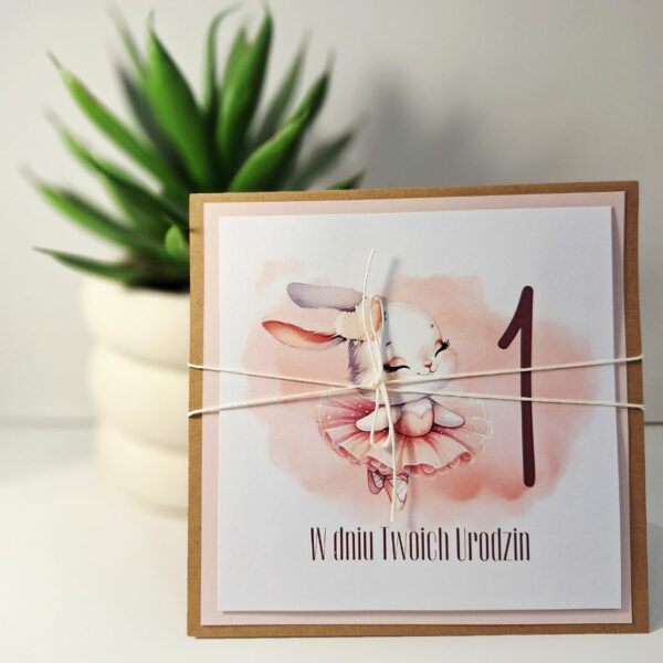 Kartka Okolicznościowa - W Dniu Twoich Urodzin - Sukienka