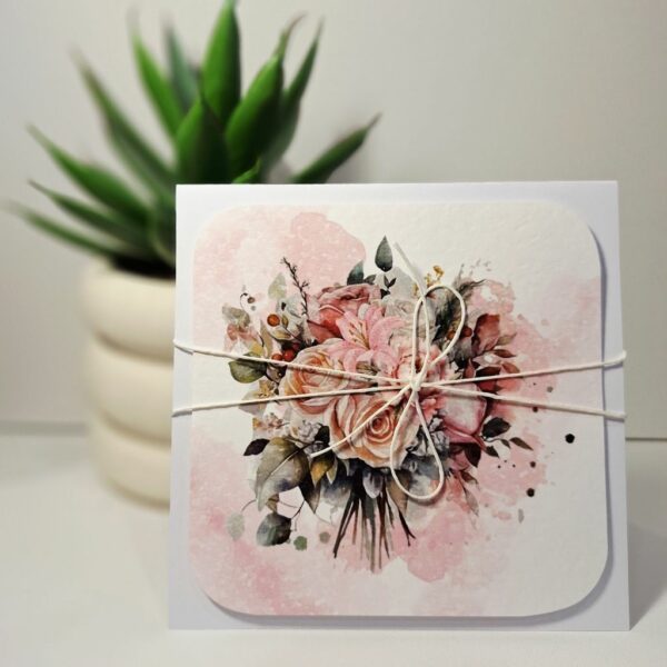 Kartka Okolicznościowa - Bez Okazji - Bukiet