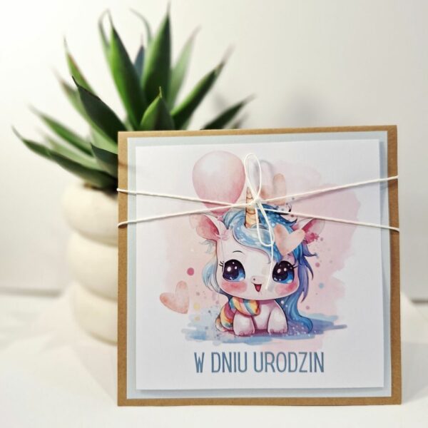 Kartka Okolicznościowa - W Dniu Urodzin - Balon