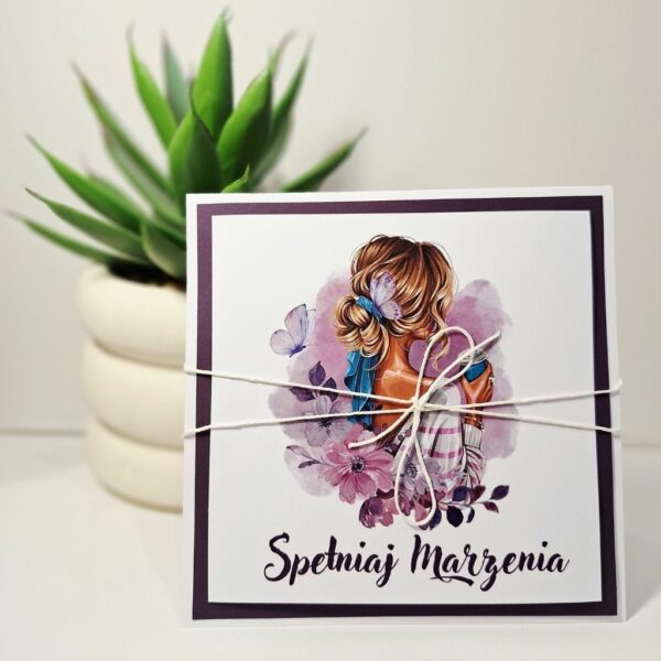 Kartka Okolicznościowa - Spełniaj Marzenia - Motyle