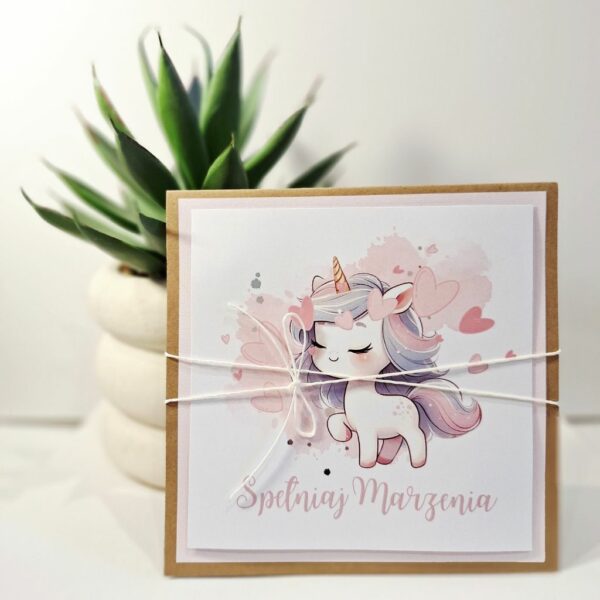 Kartka Okolicznościowa - Spełniaj Marzenia - Serduszka