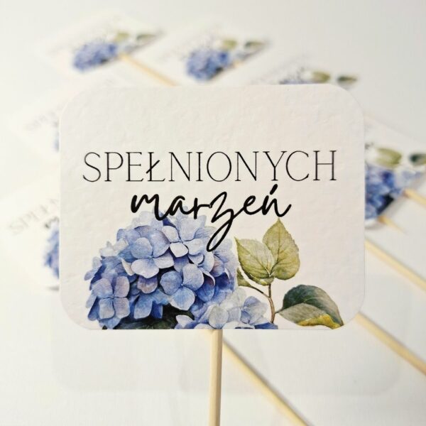 Pik - Topper - Spełnionych Marzeń - 8 szt. - Niebieski