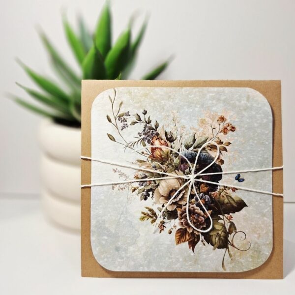 Kartka Okolicznościowa - Bez Okazji -Ciemna zieleń