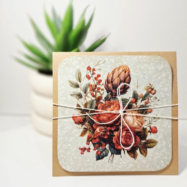 Kartka Okolicznościowa - Bez Okazji - Zielona