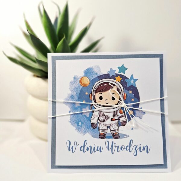 Kartka Okolicznościowa - W Dniu Urodzin - Kosmos