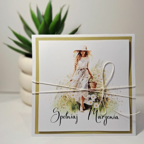 Kartka Okolicznościowa - Spełniaj Marzenia - Łąka