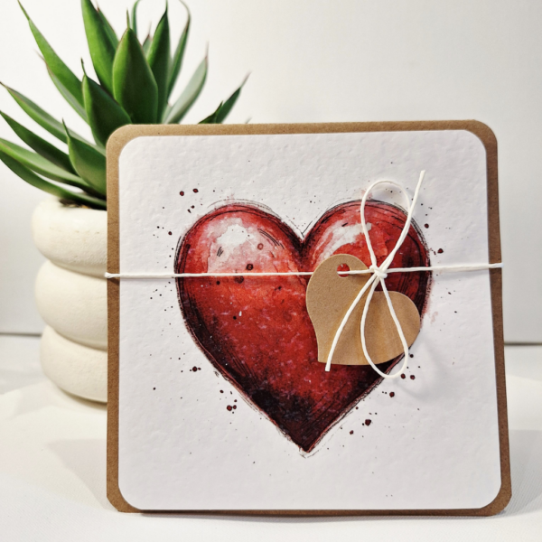 Kartka Okolicznościowa - Serce - Walentynki