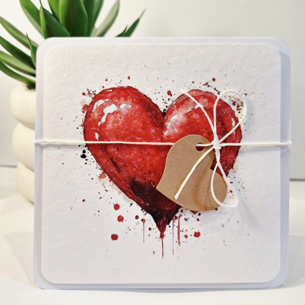 Kartka Okolicznościowa - Serce - Walentynki