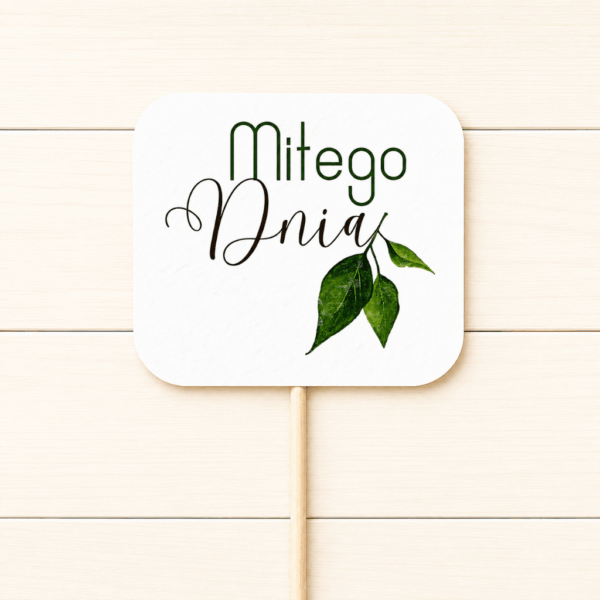 Pik - Topper - Miłego Dnia - 8 szt. - liść