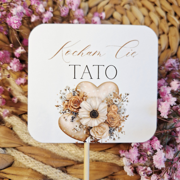 Pik - Topper - Kocham Cię Tato - 8szt.p.