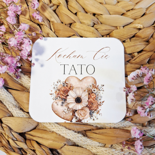 Plakietka- Kocham Cię Tato 8 szt. p.