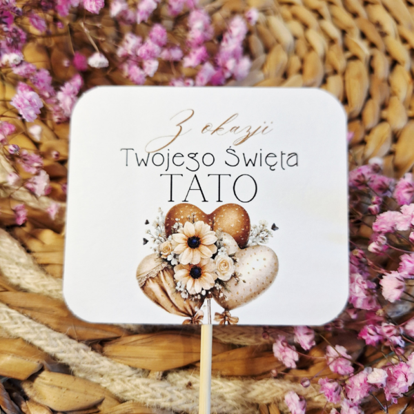 Pik - Topper - Z okazji Twojego święta Tato - 8szt.p.