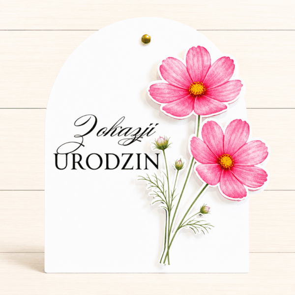 Kartka Okolicznościowa - premium - Z okazji urodzin - kosmos